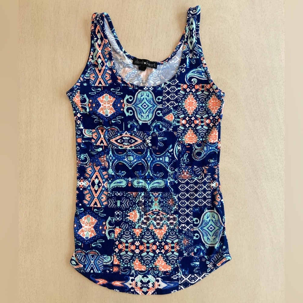 Tank top tribal pattern